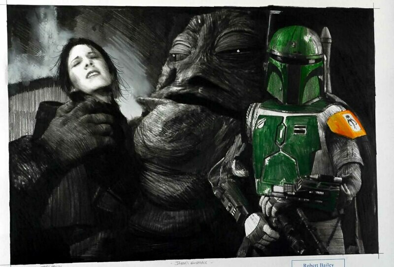 JABBA'S EMBRACE. (Medium Size).