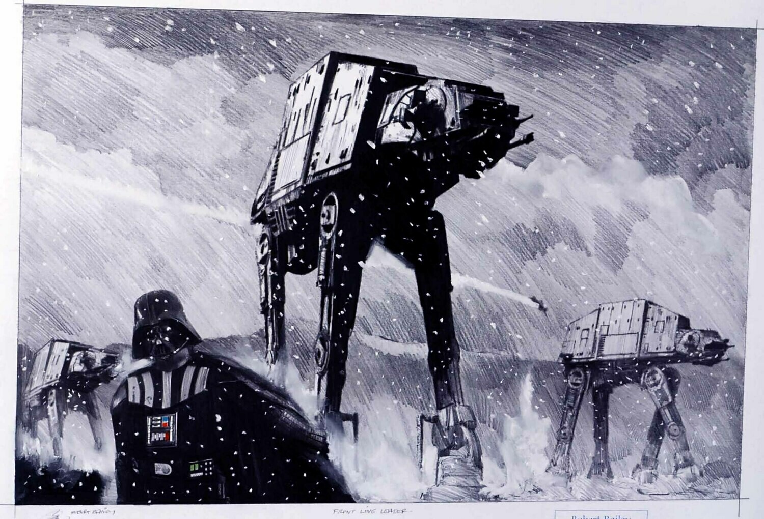 FRONT LINE LEADER. (Medium Size).