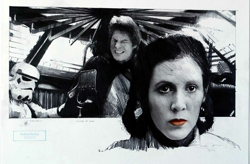 LOSING A LOVE. (Medium Size).