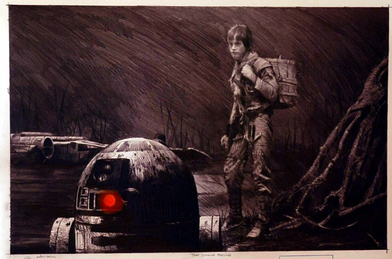 THAT SINKING FEELING. (Medium Size).