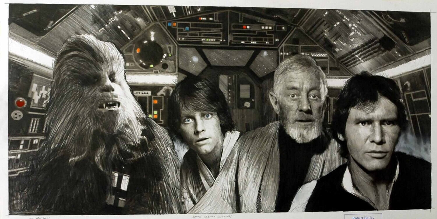 BATTLE STATION SIGHTING. (Large Size).