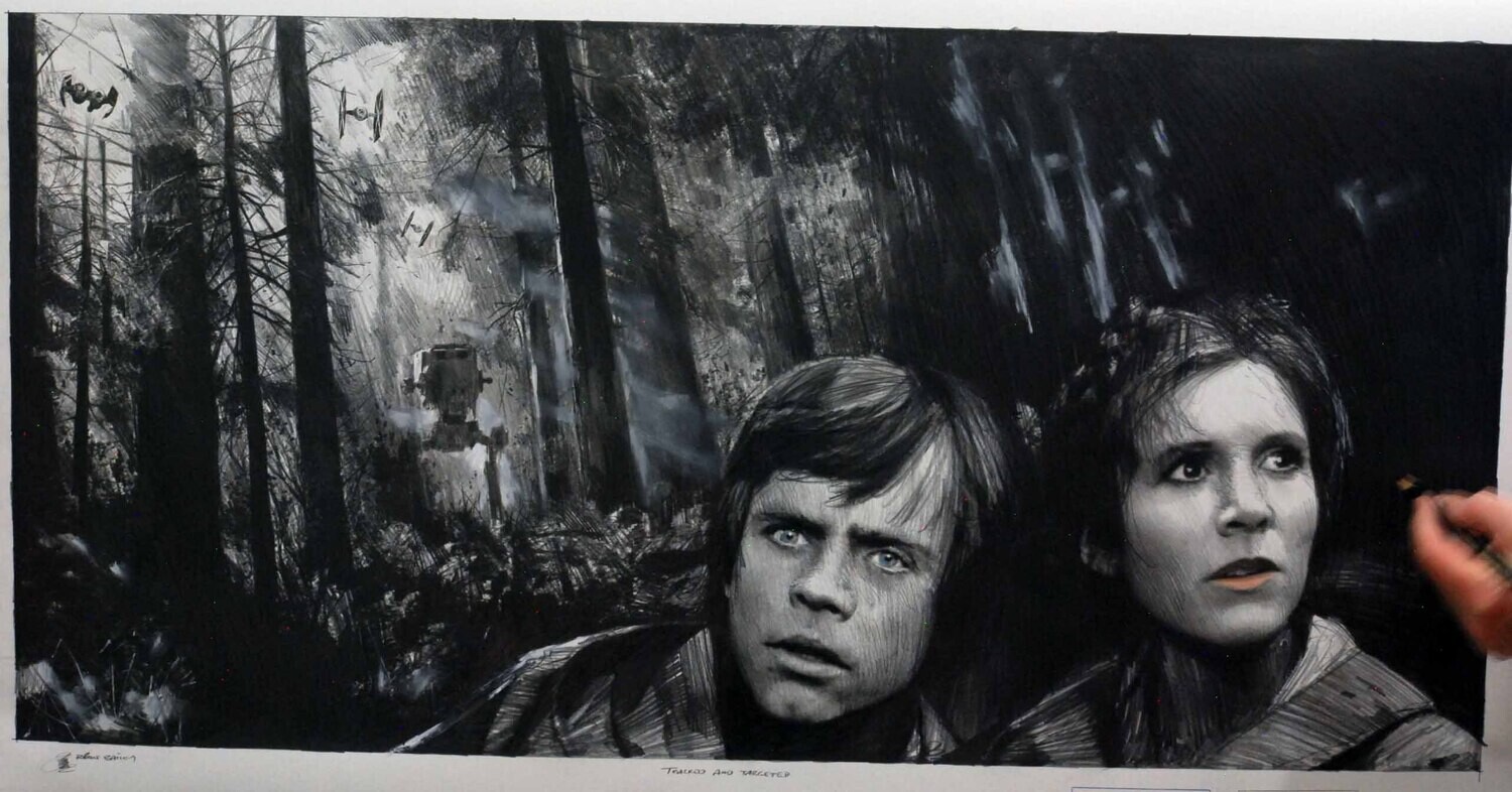 TRACKED AND TARGETED. (Large Size).