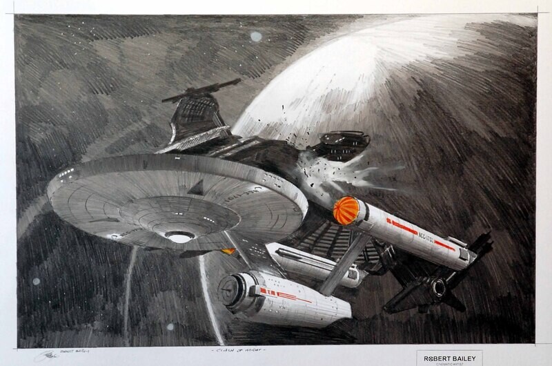 CLASH OF MIGHT. (Medium Size).