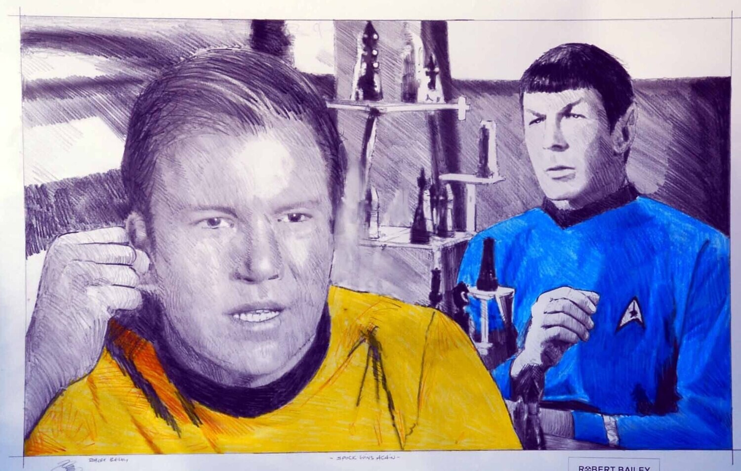 SPOCK WINS AGAIN. (Medium Size).