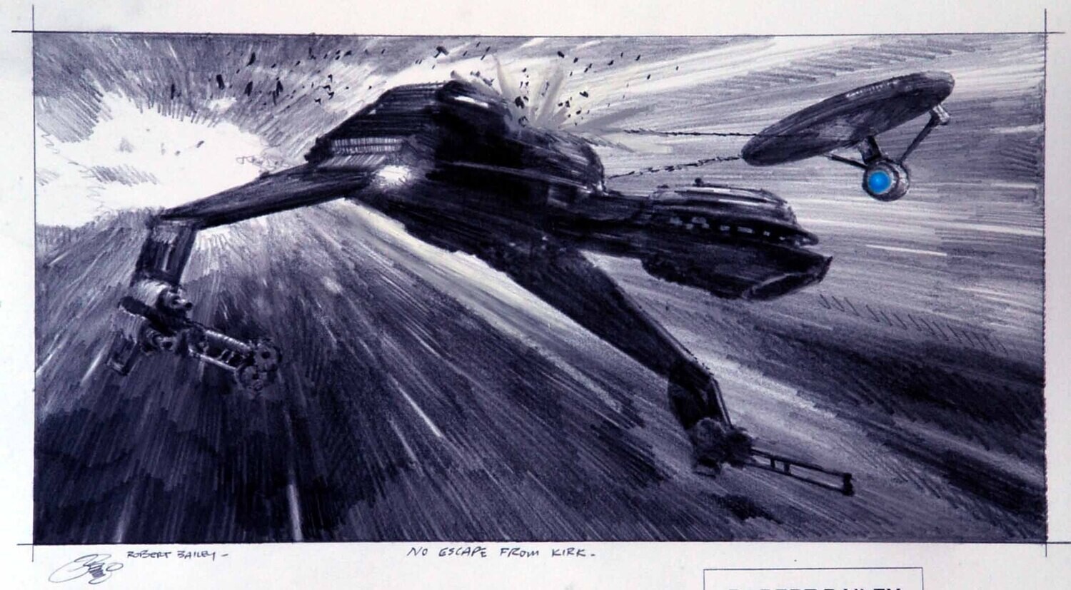 NO ESCAPE FROM KIRK.