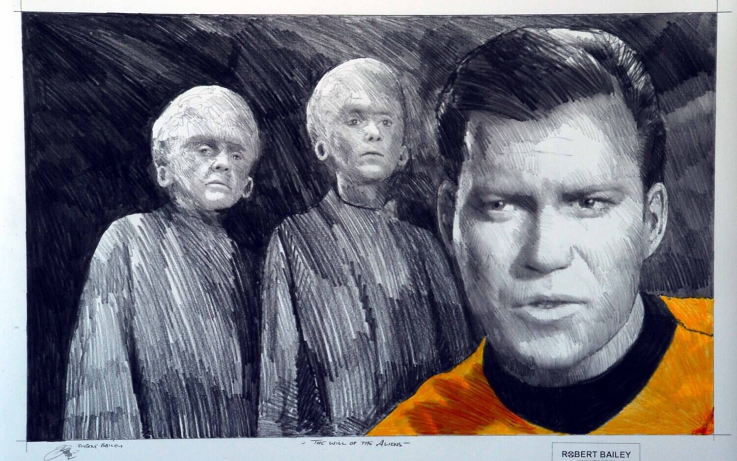 THE WILL OF THE ALIENS. (Medium Size).