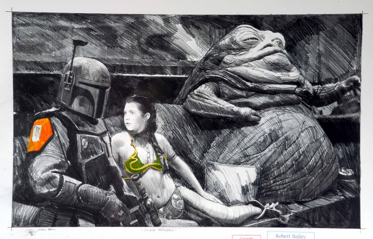 SLAVE PRINCESS. (Medium Size).