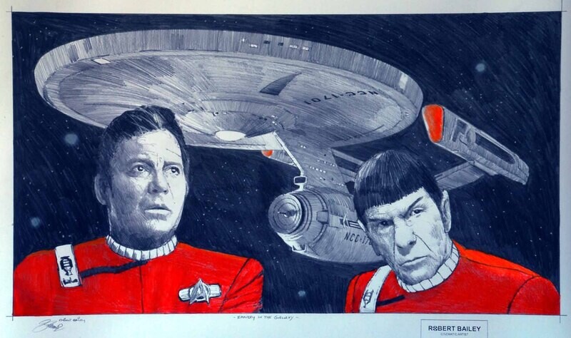 BRAVERY IN THE GALAXY. (Medium Size).