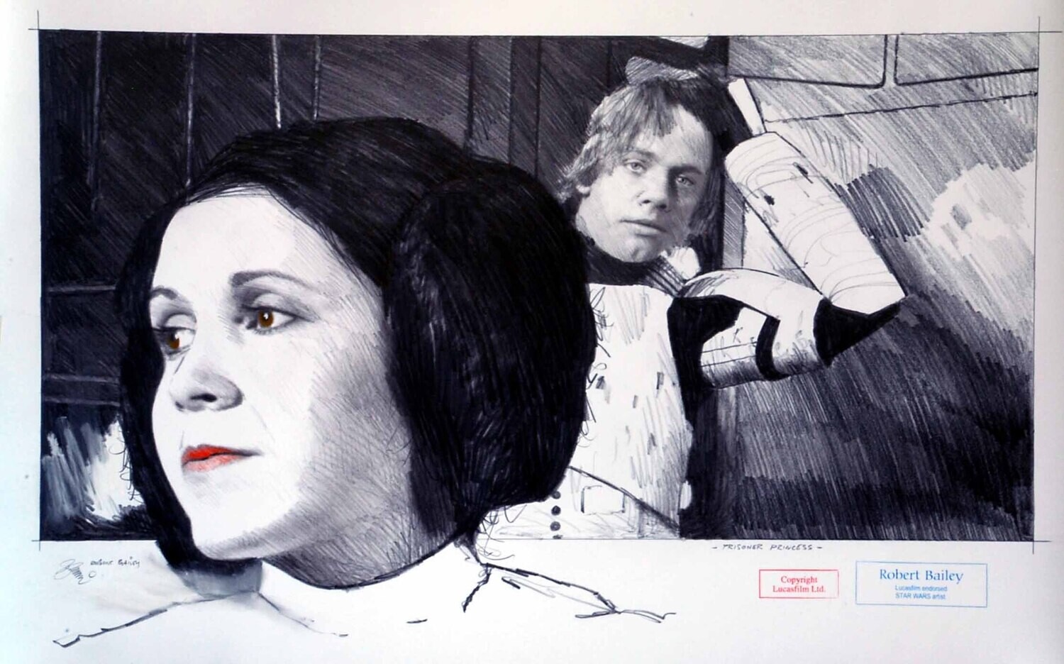 PRISONER PRINCESS.  (Medium Size).