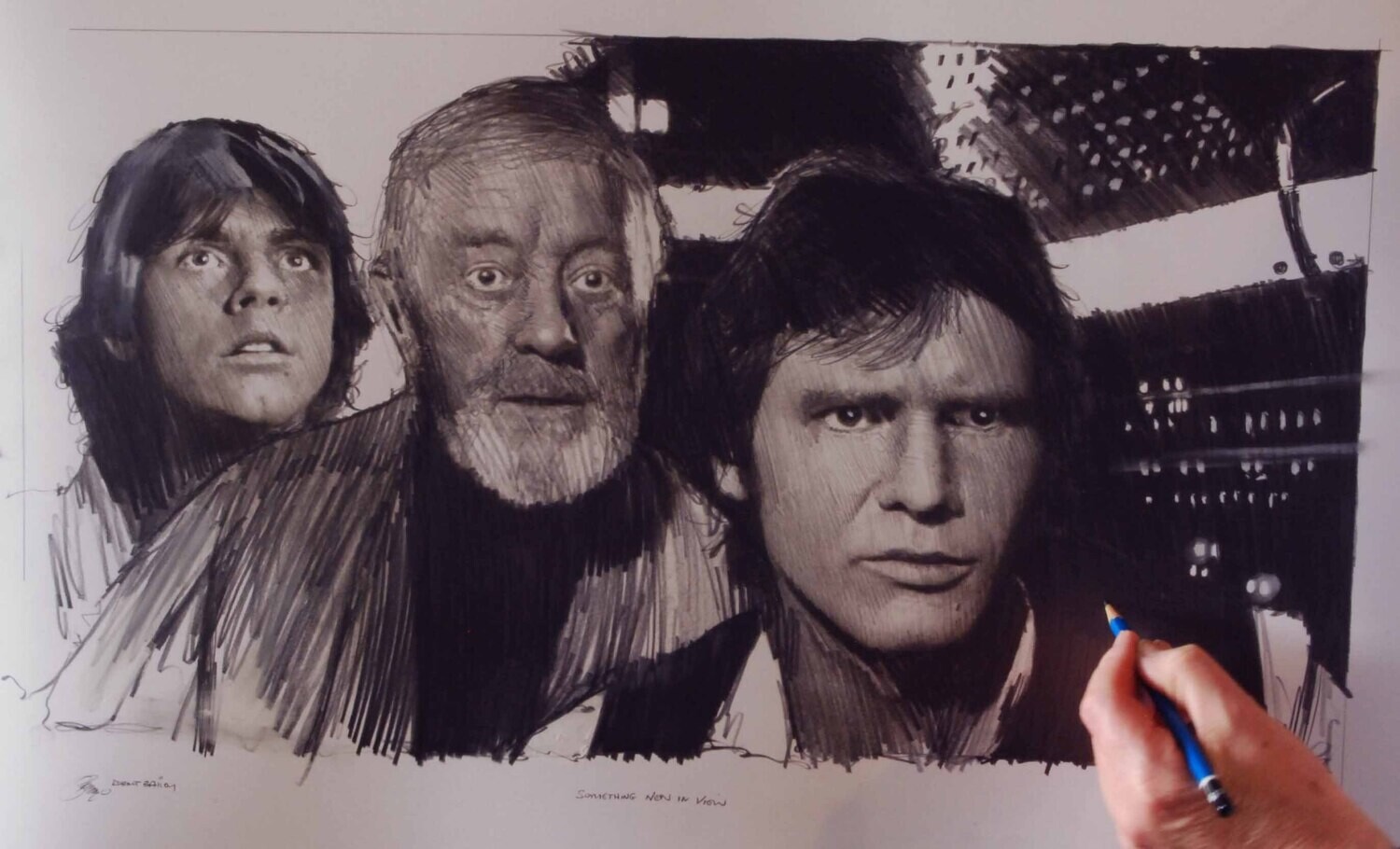 SOMETHING NEW IN VIEW. (Medium Size).