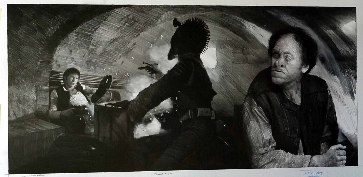 TRIGGER FINGER. (Large Size).