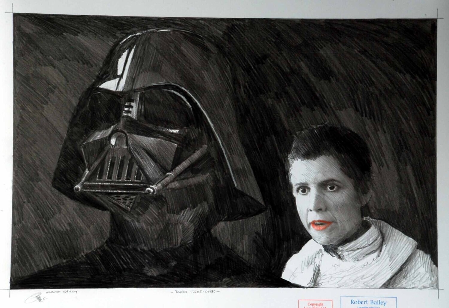 DARK TAKEOVER. (Medium Size).