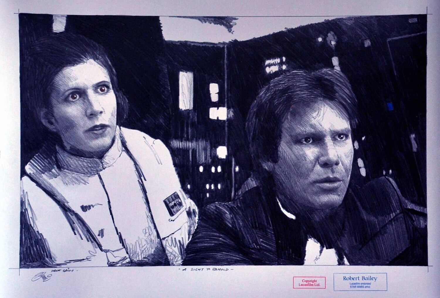 A SIGHT TO BEHOLD. (Medium Size).