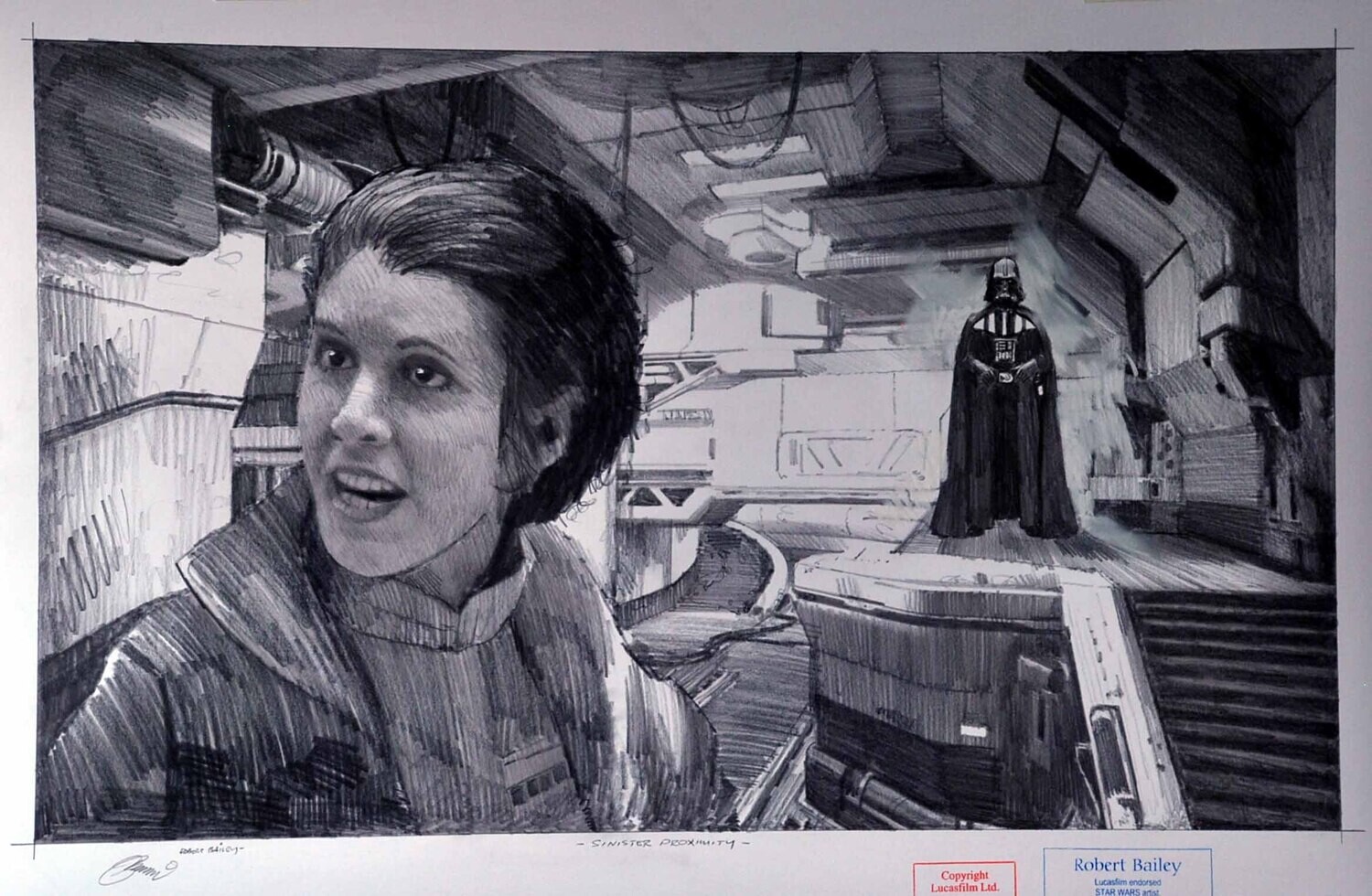 SINISTER PROXIMITY. (Medium Size).