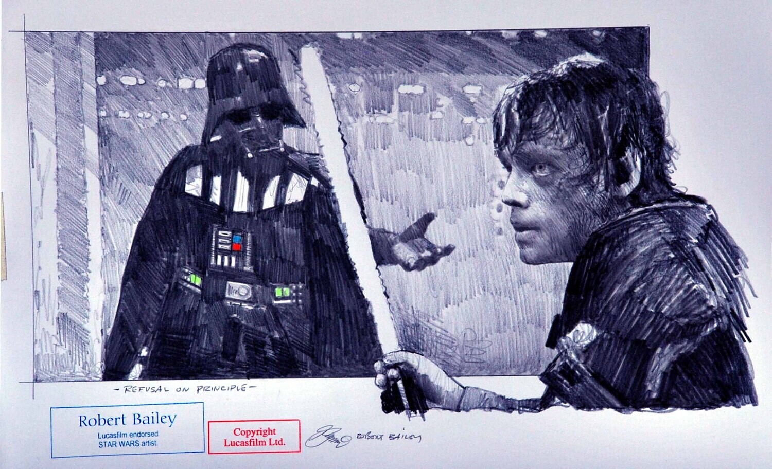 REFUSAL ON PRINCIPLE.