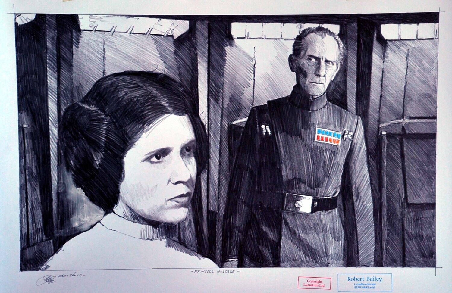 PRINCESS HOSTAGE. (Medium Size).