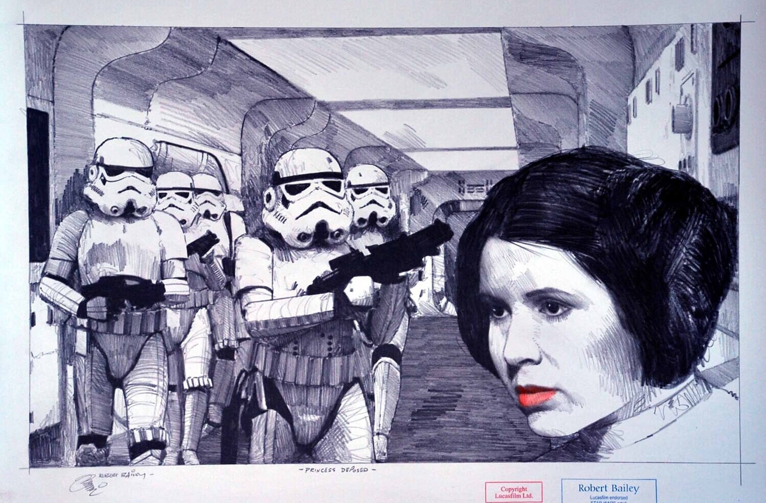 PRINCESS DEPOSED. (Medium Size).