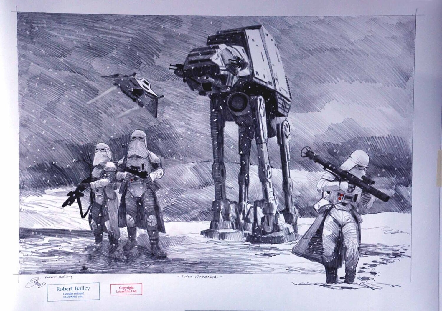 LAST ATTACKER. (Medium Size).