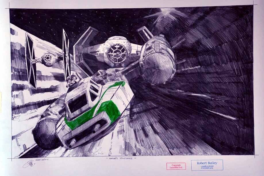 VADER'S VENGEANCE. (Medium Size).