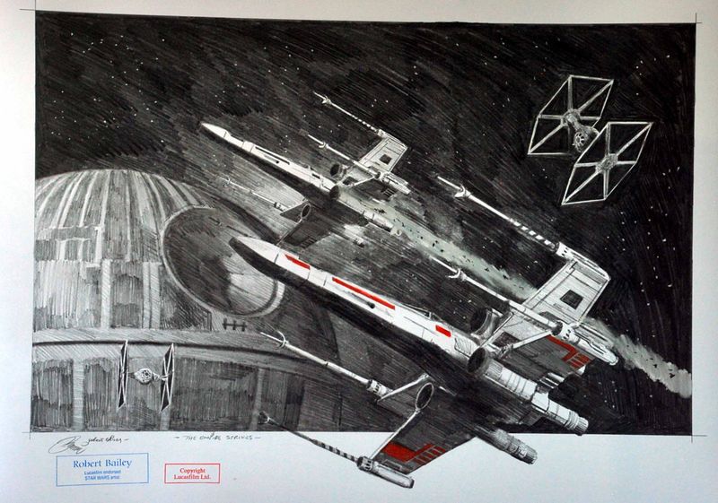 THE EMPIRE STRIKES. (Medium Size).
