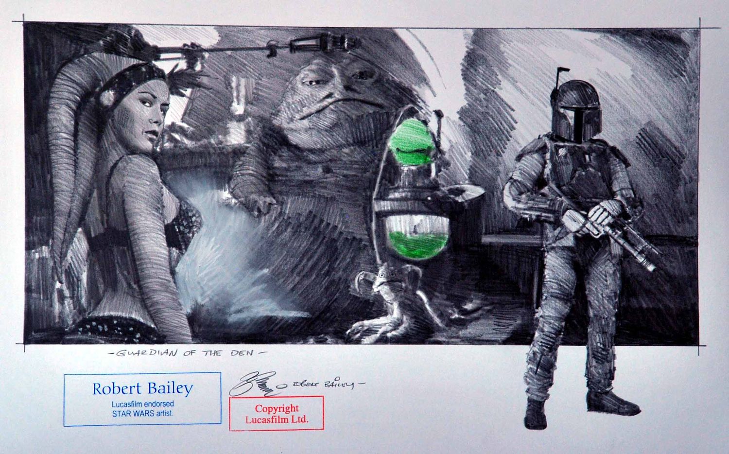 GUARDIAN OF THE DEN.