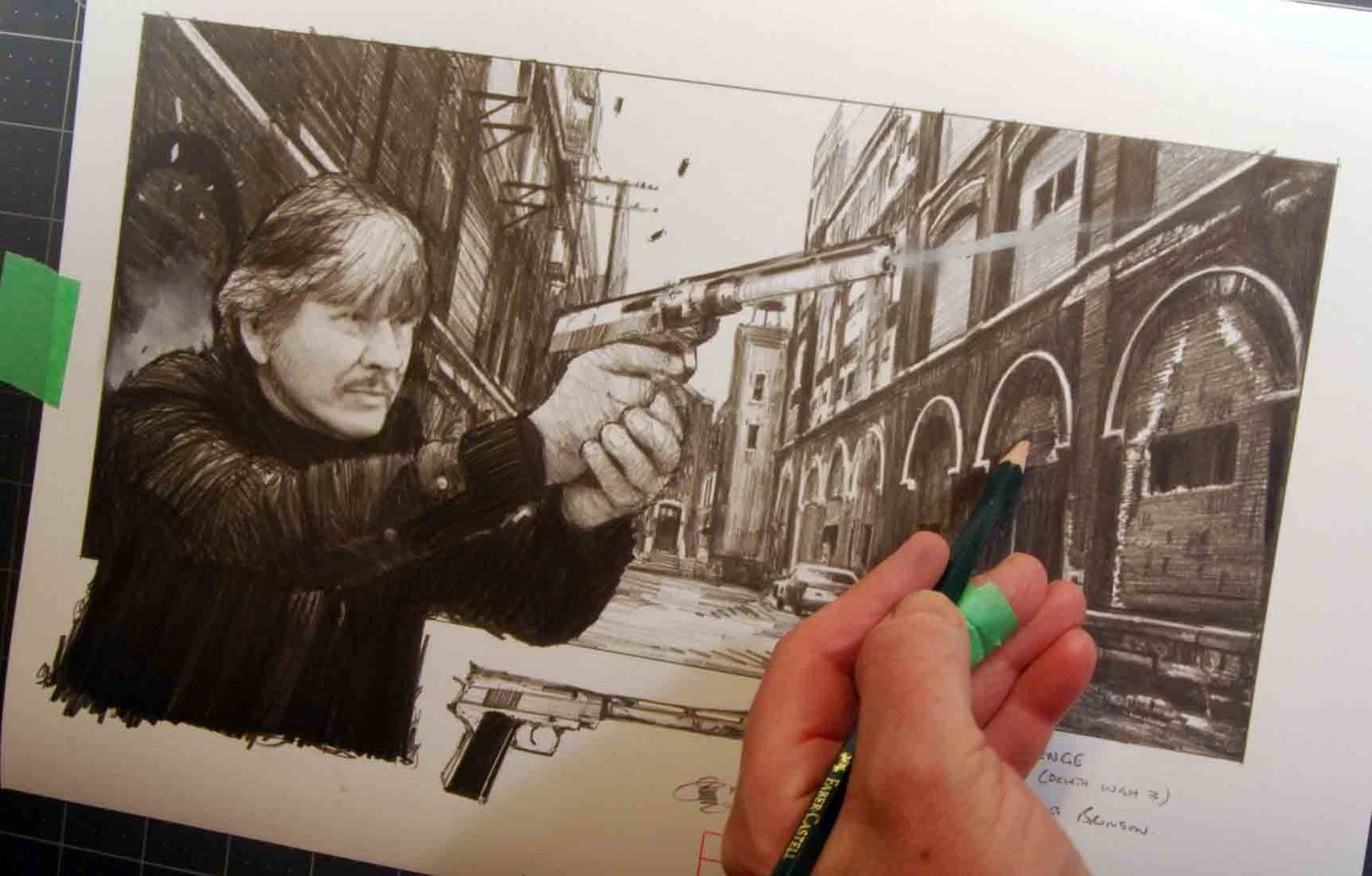 VIGILANTE REVENGE. Death Wish 3. Charles Bronson.