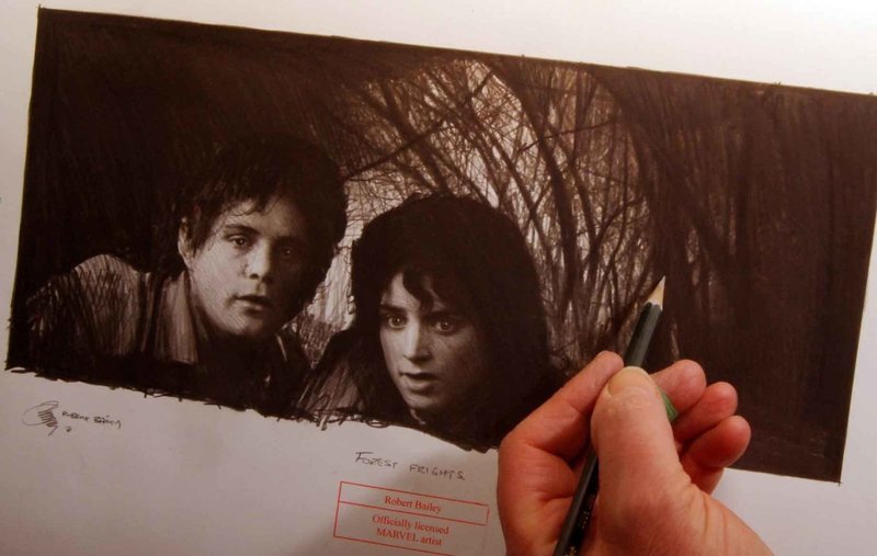 FOREST FRIGHTS.  (The Fellowship of the Ring).