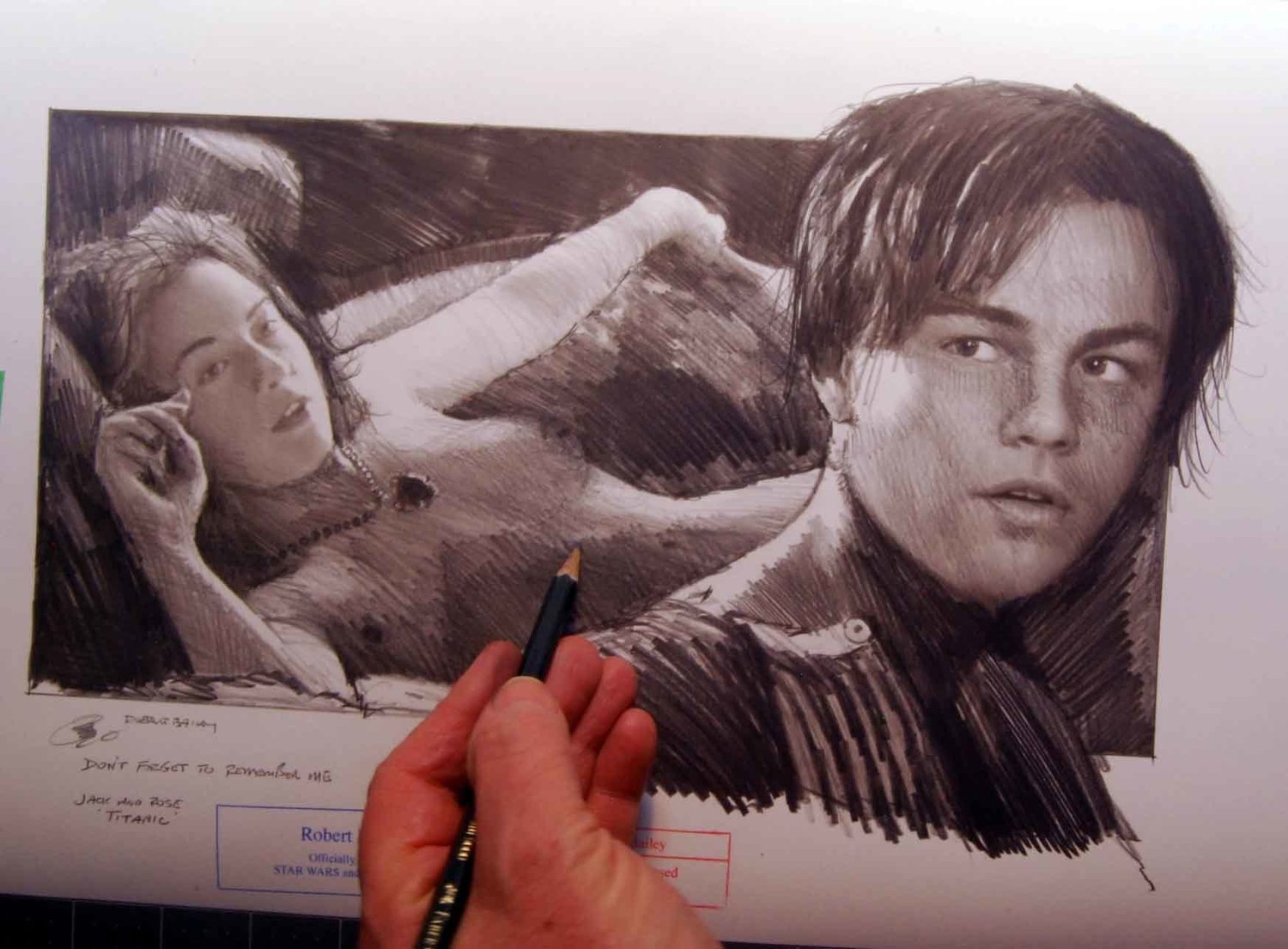 DON'T FORGET TO REMEMBER ME.   (Titanic). Jack and Rose.