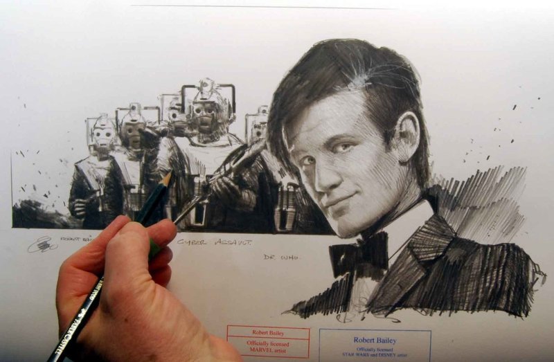 CYBER ASSAULT. (Dr. Who).