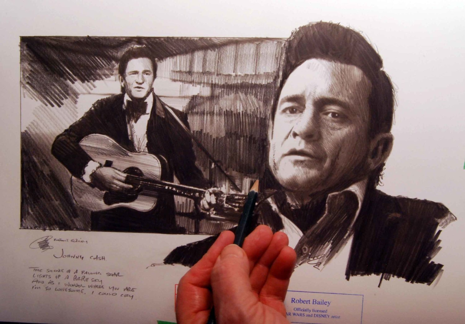 I'M SO LONESOME, I COULD CRY.    (Johnny Cash).