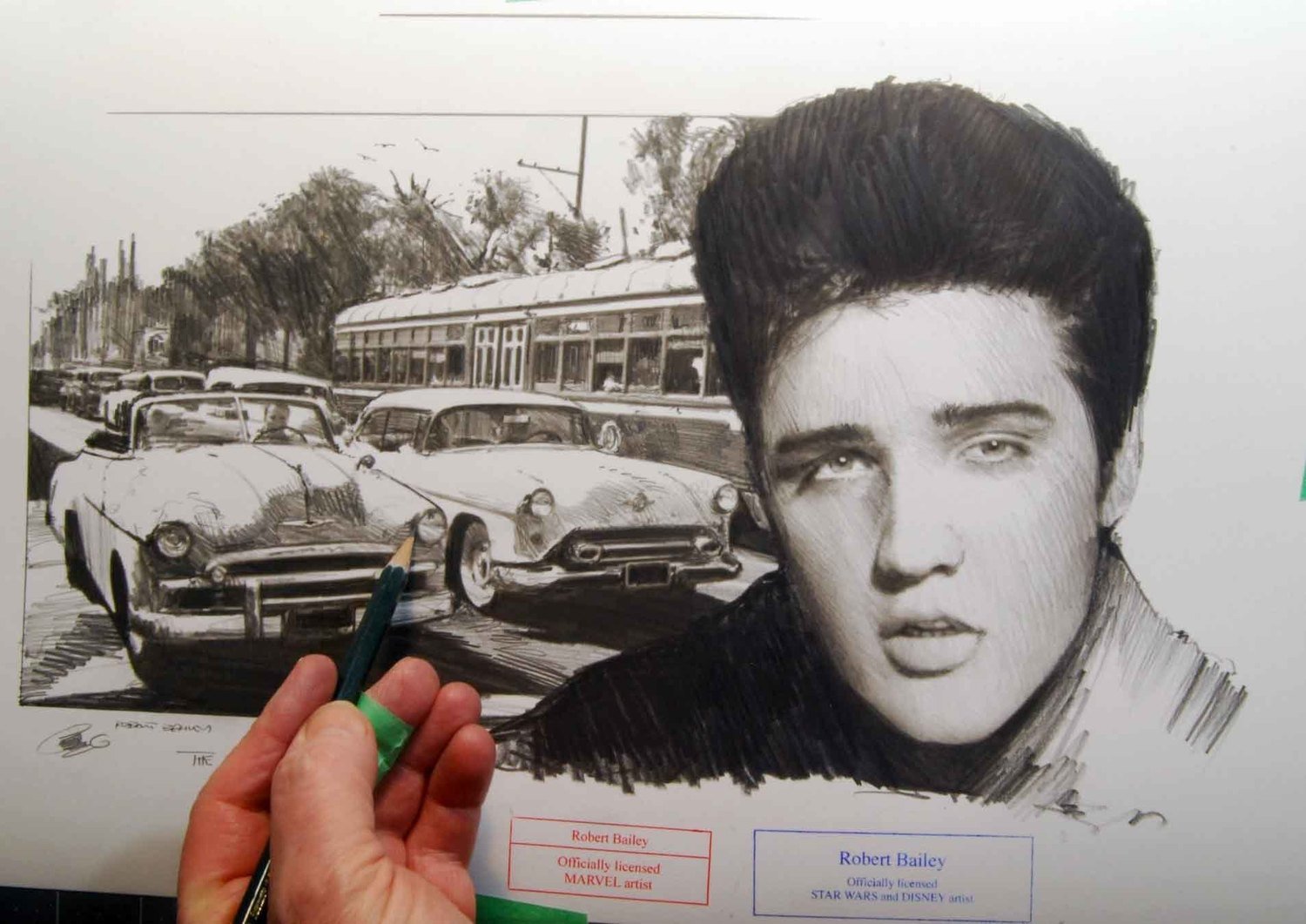 THE KING  (Elvis Presley).
