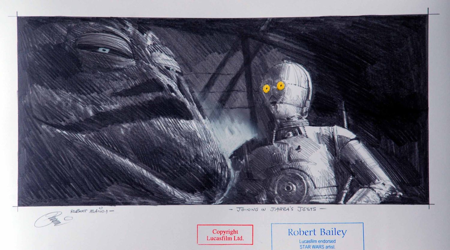 JOINING IN JABBA'S JESTS.