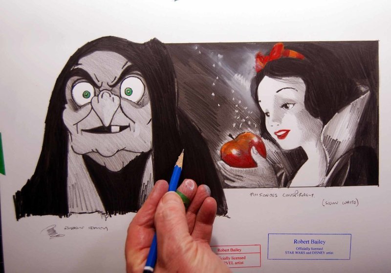POISONOUS CONSPIRACY.  (Snow White).