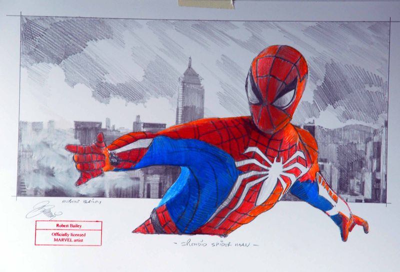 SPLENDID SPIDER MAN.