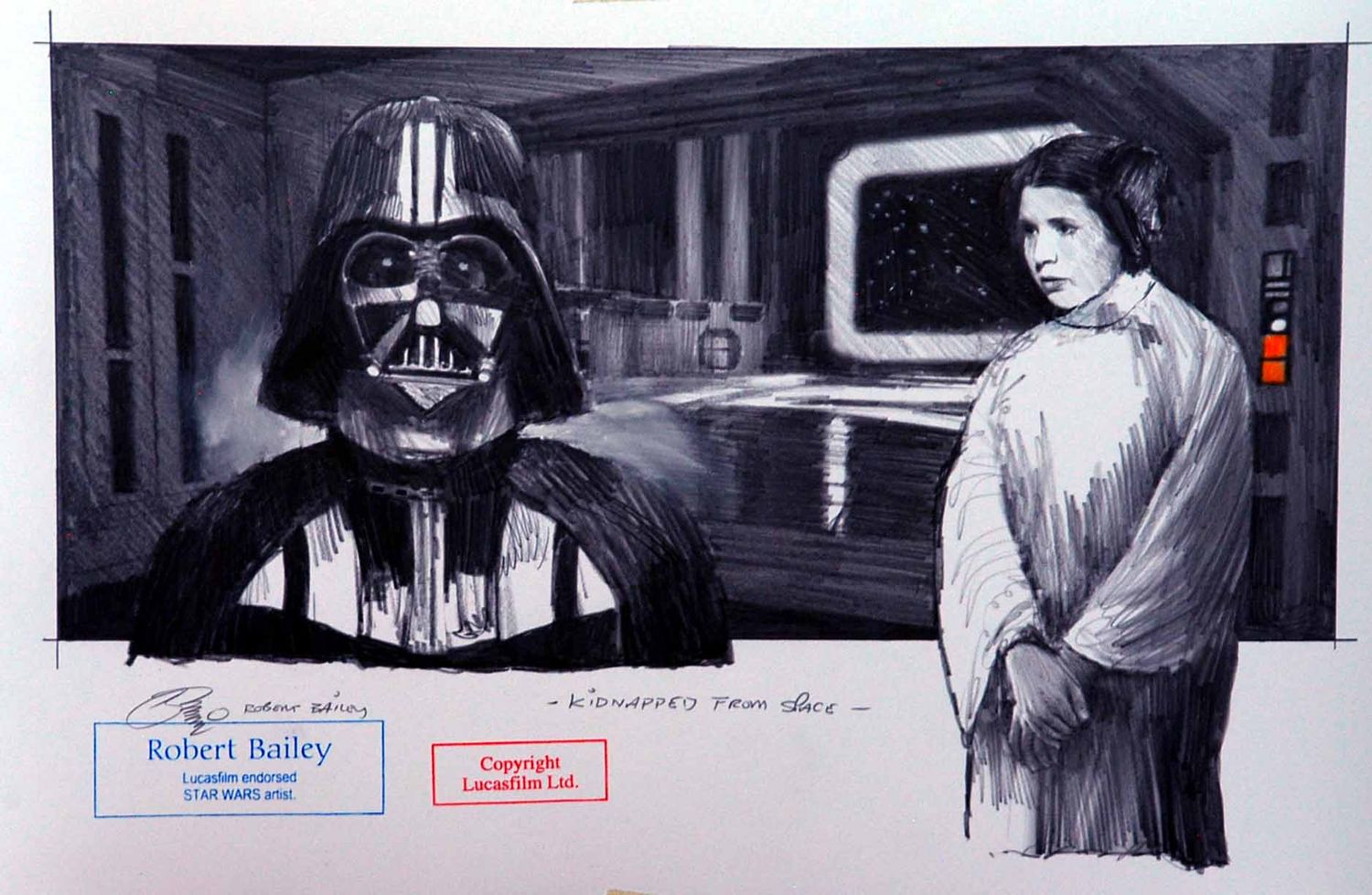 KIDNAPPED FROM SPACE.