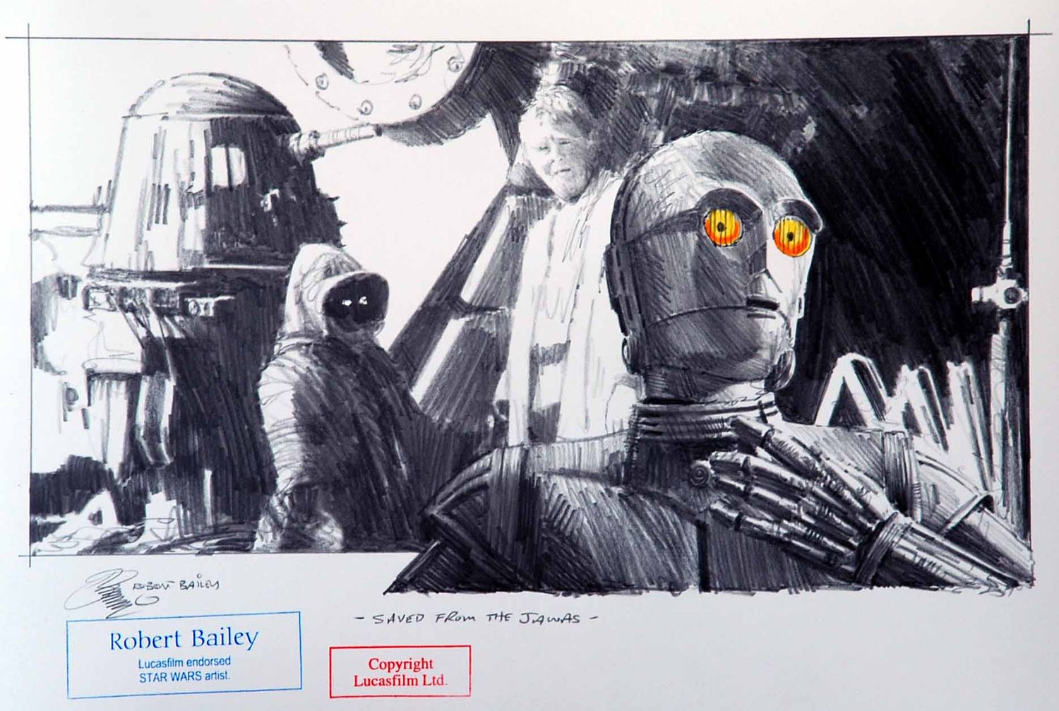 SAVED FROM THE JAWAS.