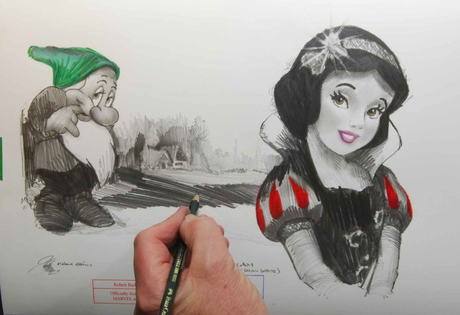 FAINT HEART AND FAIR LADY.  (Snow White).