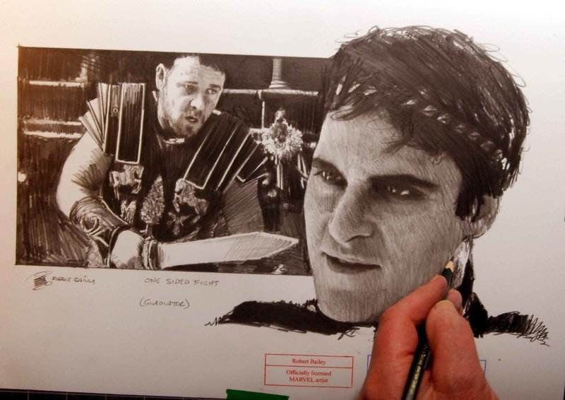 ONE SIDED FIGHT.    (Gladiator).