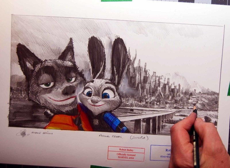 ANIMAL FRIENDS.  (Zootopia).