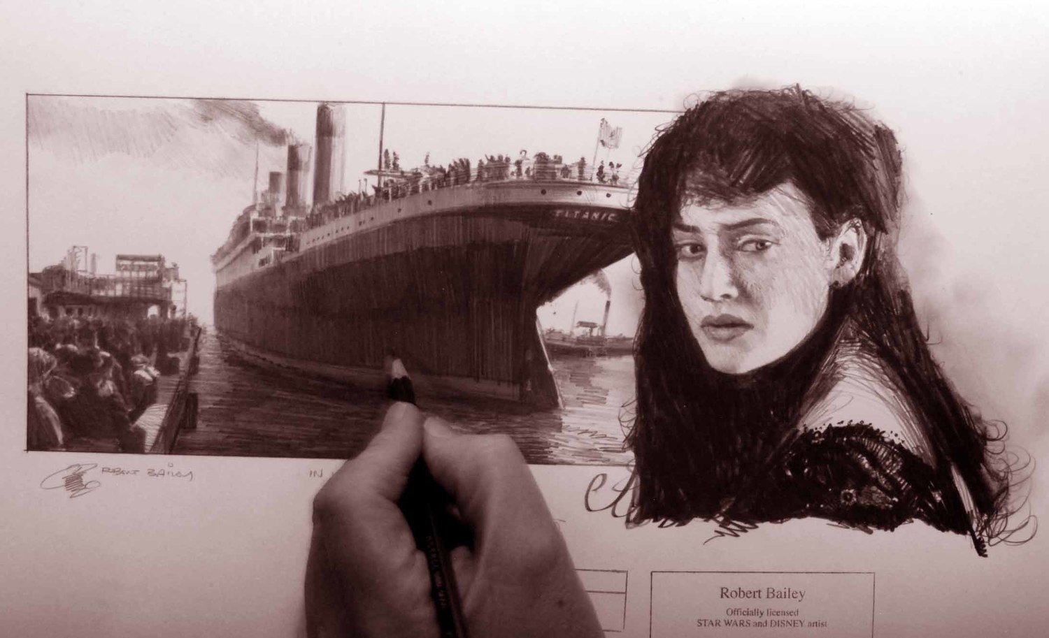 IN MY HEART LIES A MEMORY.  (Titanic).