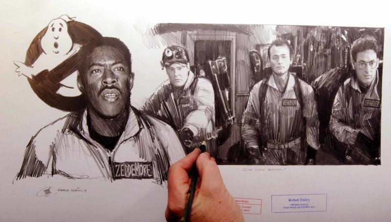 GOING GHOST BUSTING!  22" x 14" MEDIUM SIZE.