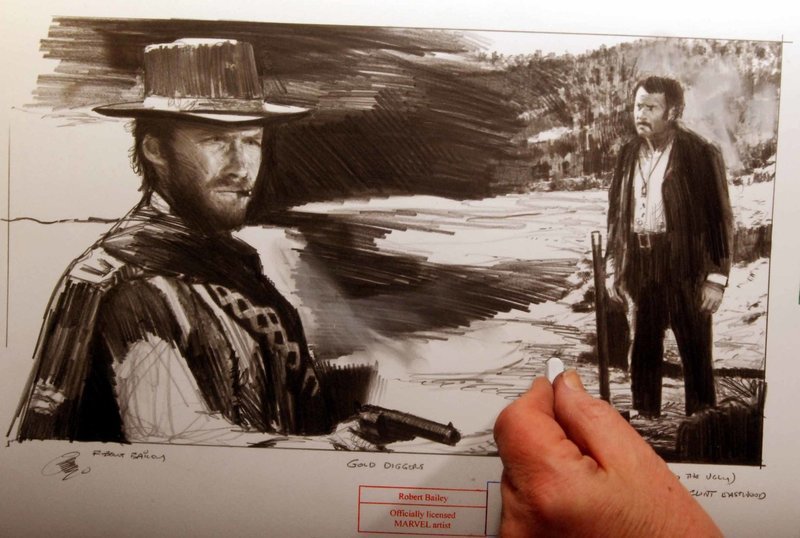 GOLD DIGGERS. (The Good, The Bad and The Ugly). Clint Eastwood.