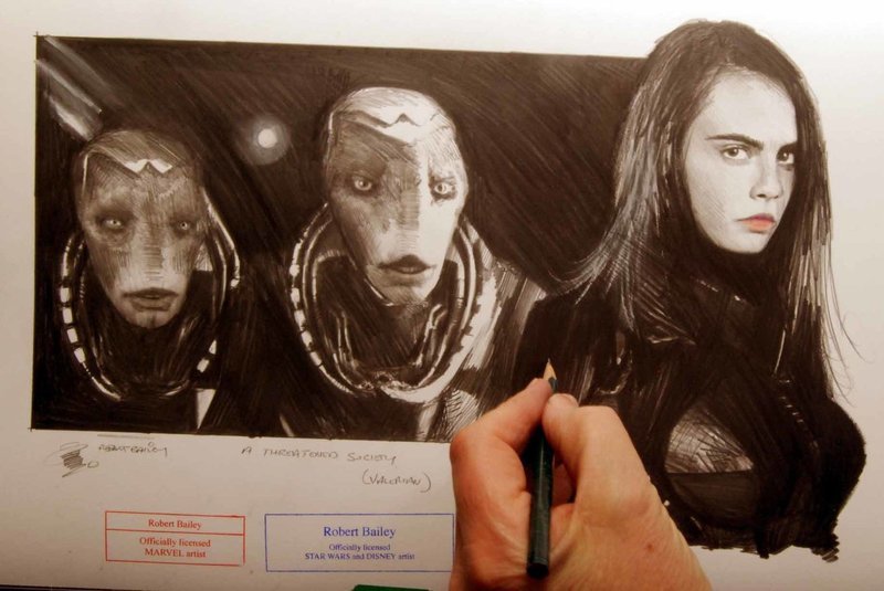 A THREATENED SOCIETY.   (Valerian).