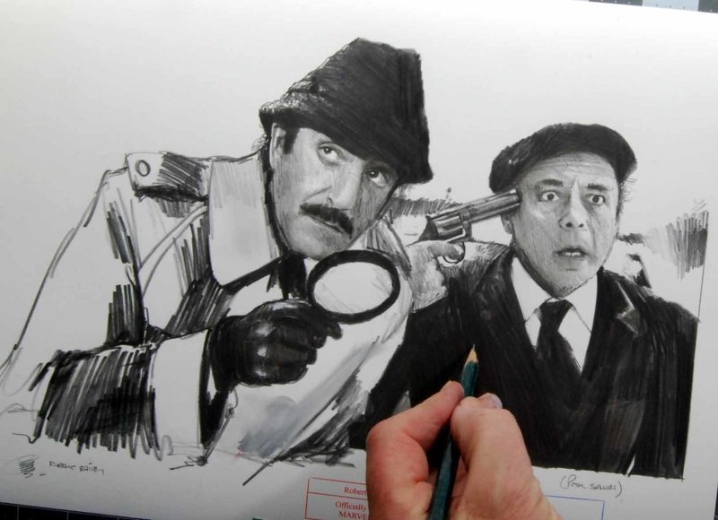 THE CLOUSEAU EFFECT.  (The Pink Panther). Peter Sellers.