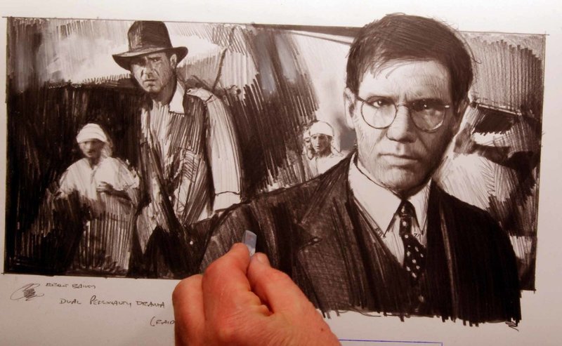 DUAL PERSONALITY DRAMA.  (Raiders of the Lost Ark).