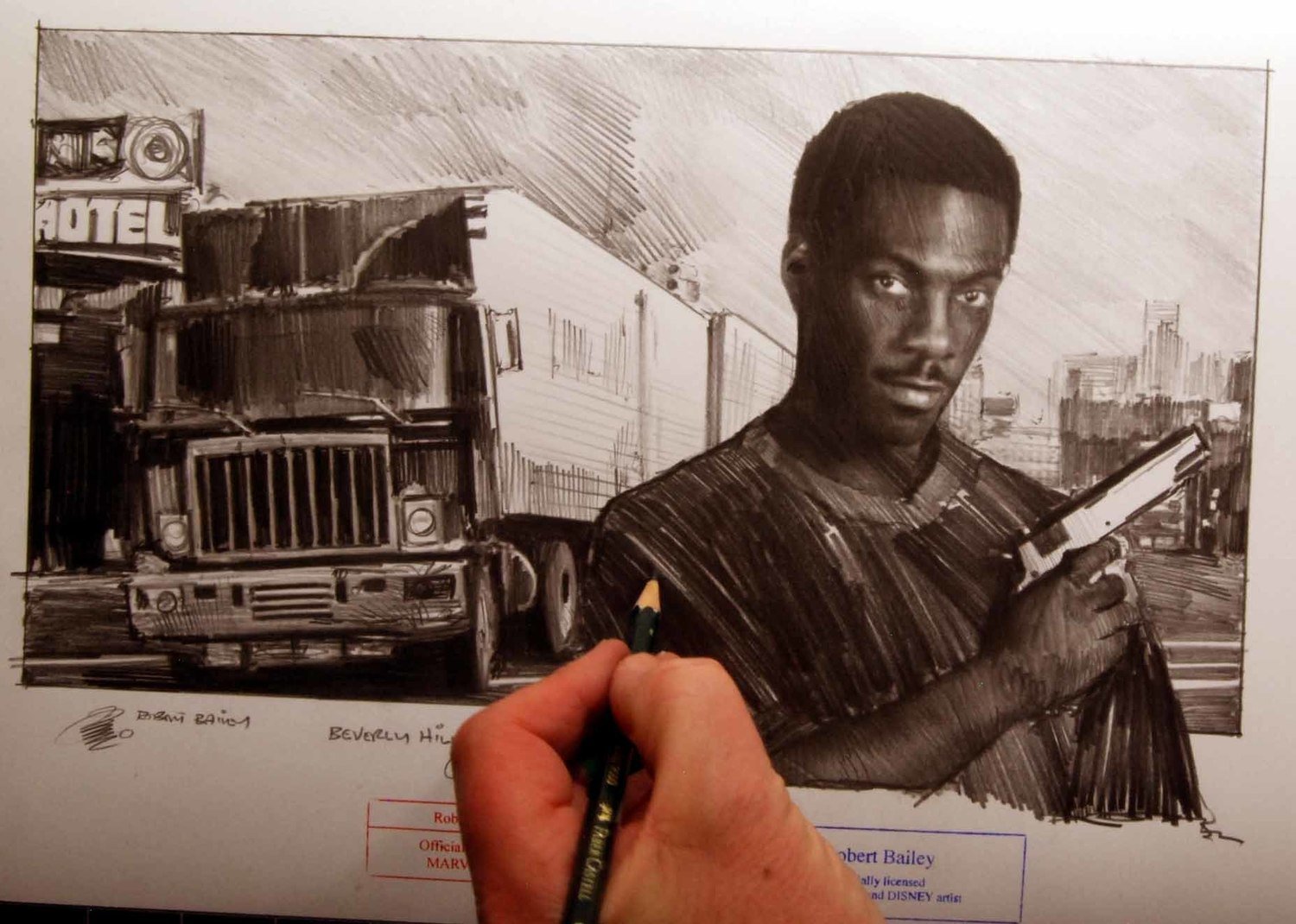 BEVERLY HILLS COP.  (Eddie Murphy).