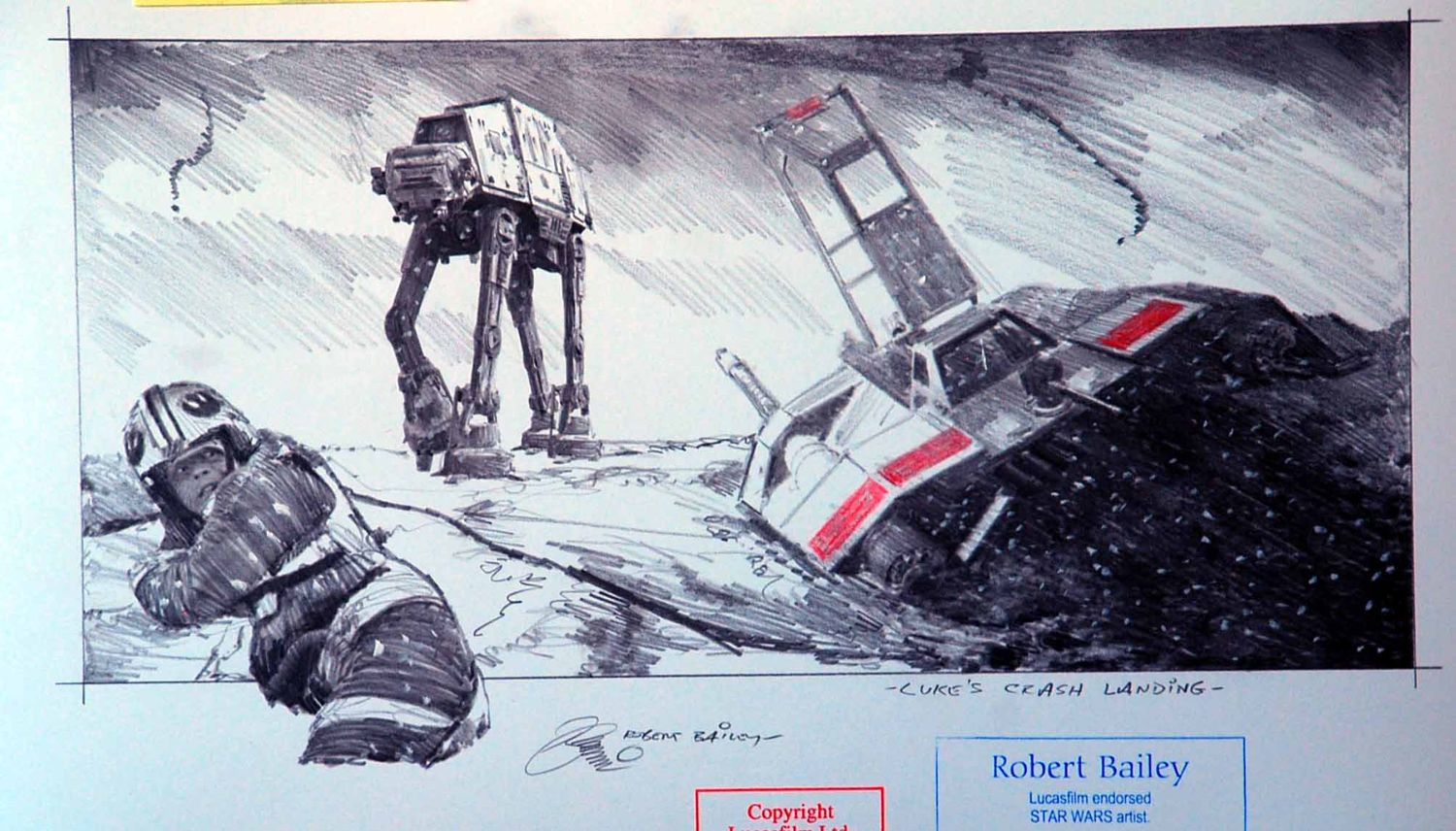 LUKE'S CRASH LANDING.