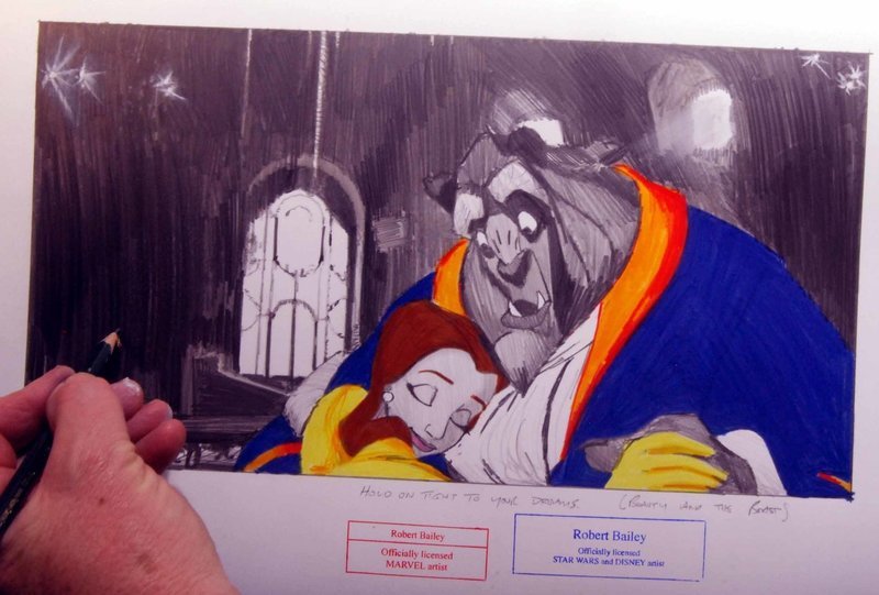 HOLD ON TIGHT TO YOUR DREAMS. (Beauty and The Beast).