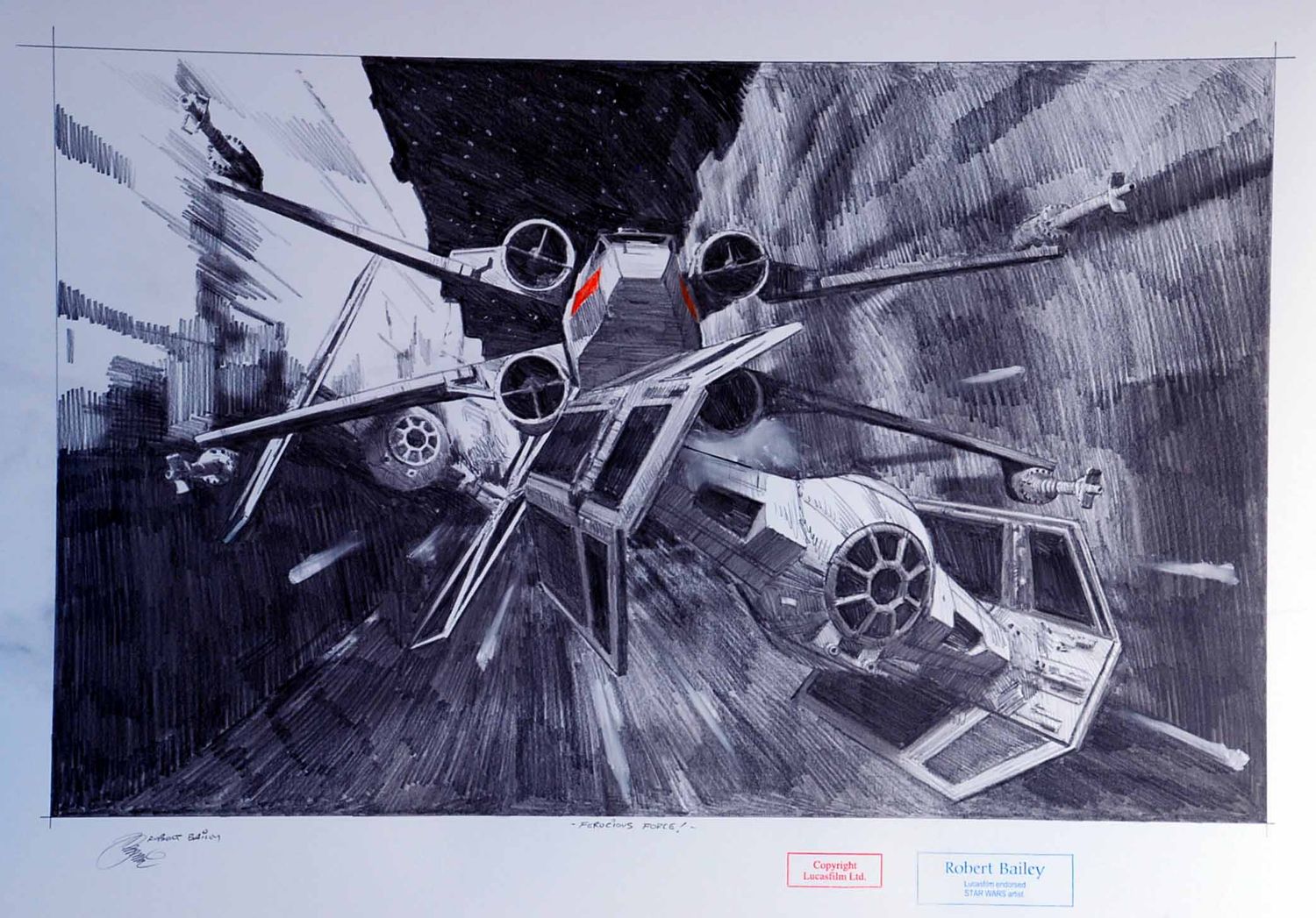 FEROCIOUS FORCE. (Medium Size).