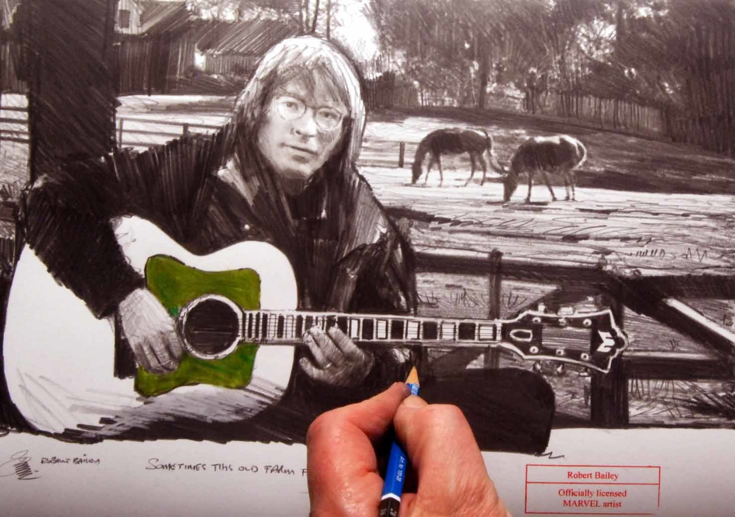 SOMETIMES THIS OLD FARM SEEMS LIKE A LONG LOST FRIEND. (John Denver).